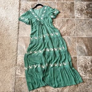 Piper and Scoot Auggie Floral Maxi, Small